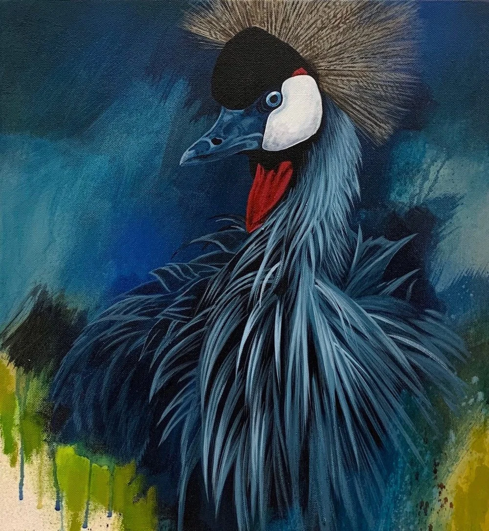 AFRICAN CROWNED CRANE