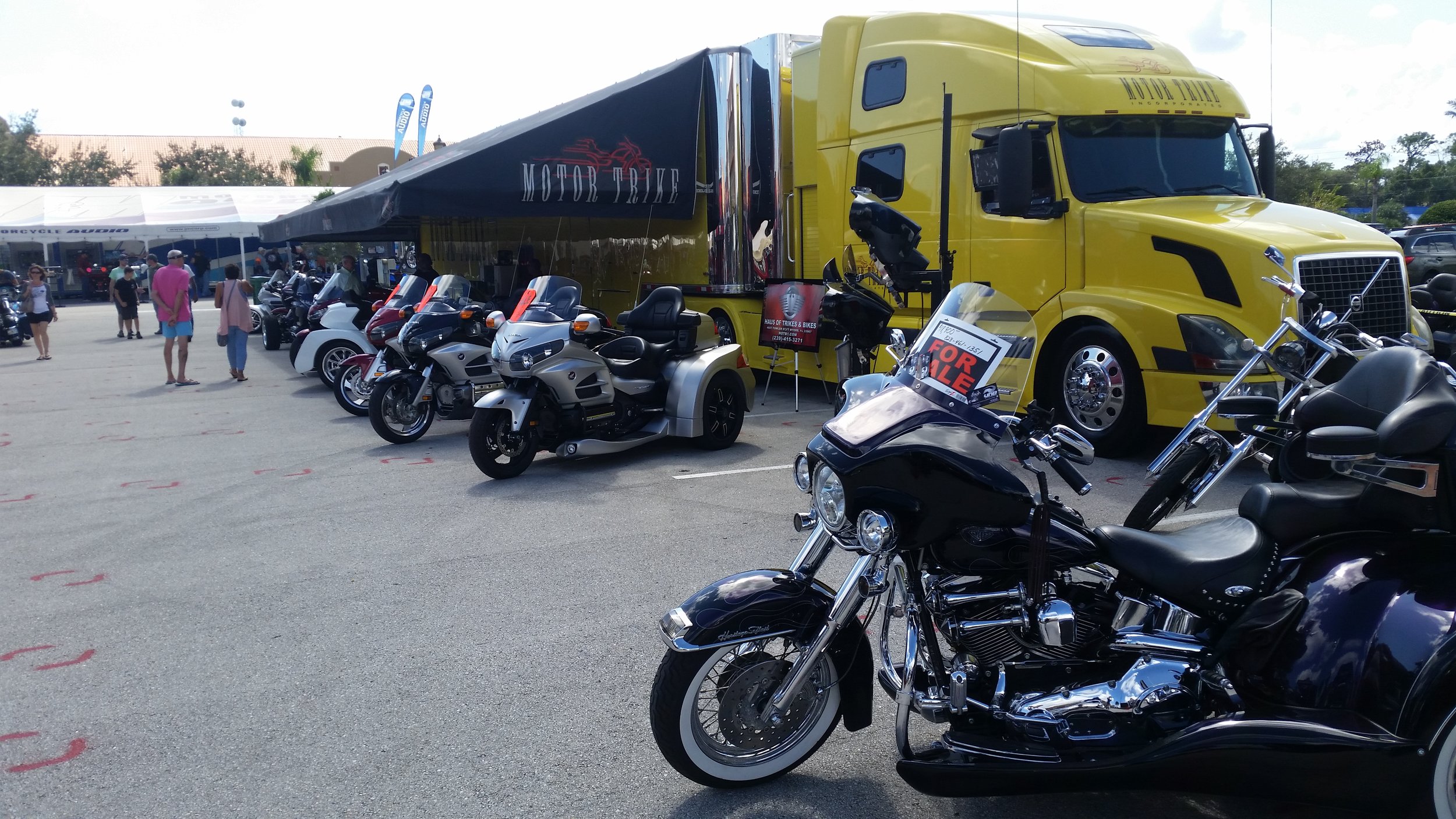 Triumph Rocket III at Daytona Bike Week