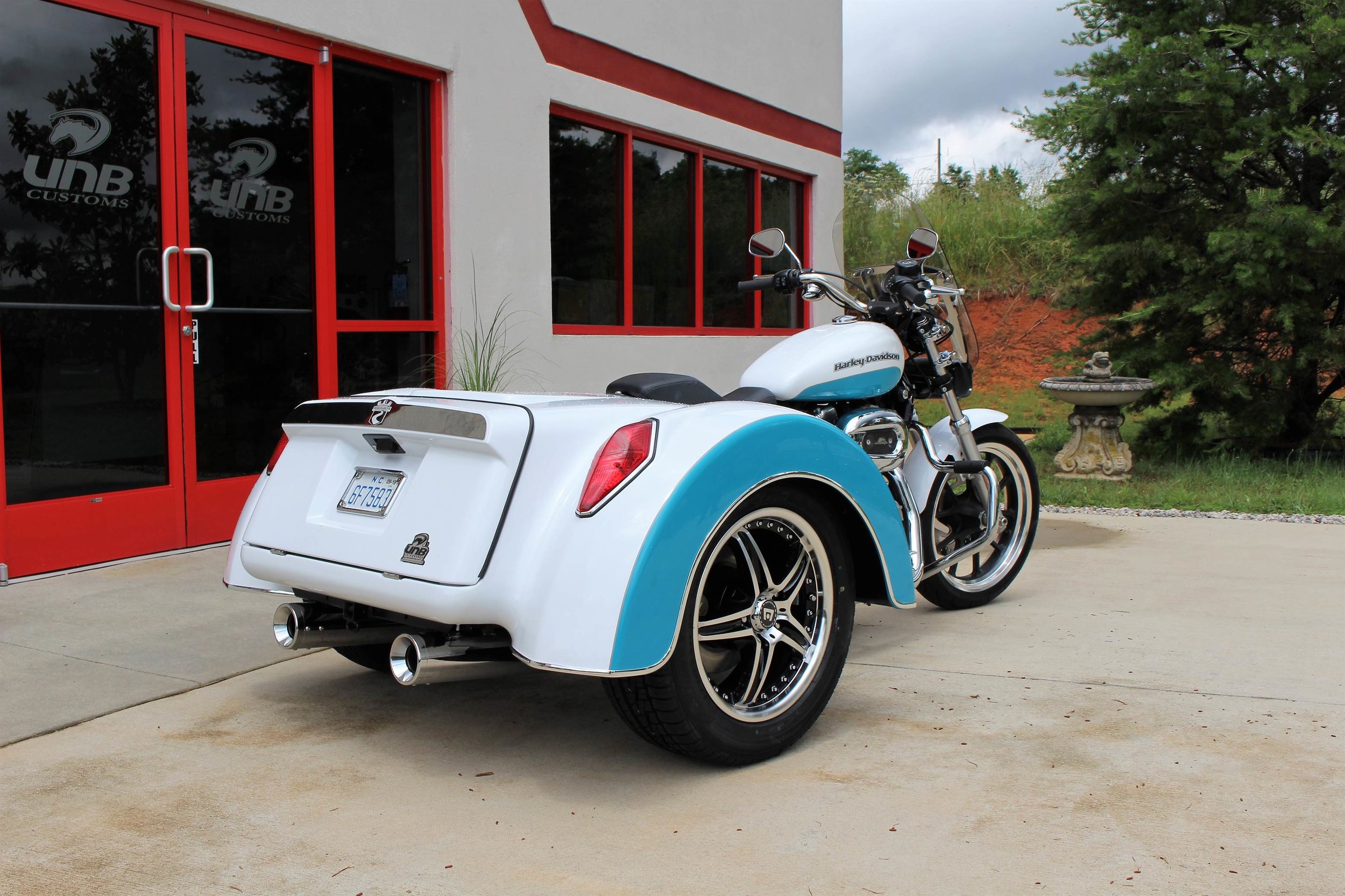 HD Sportster Roadsmith trike rear