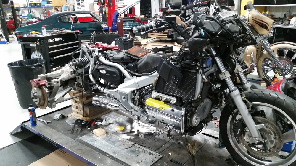 Goldwing trike repair process