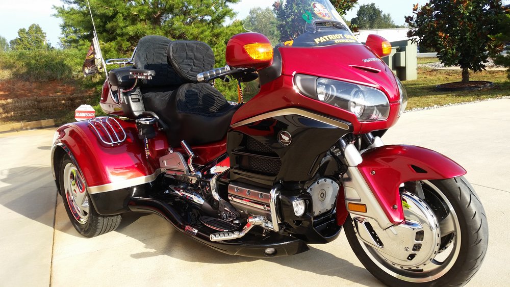 Goldwing trike repaired