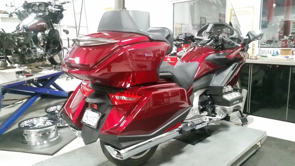 2018 Goldwing ready for trike kit installation