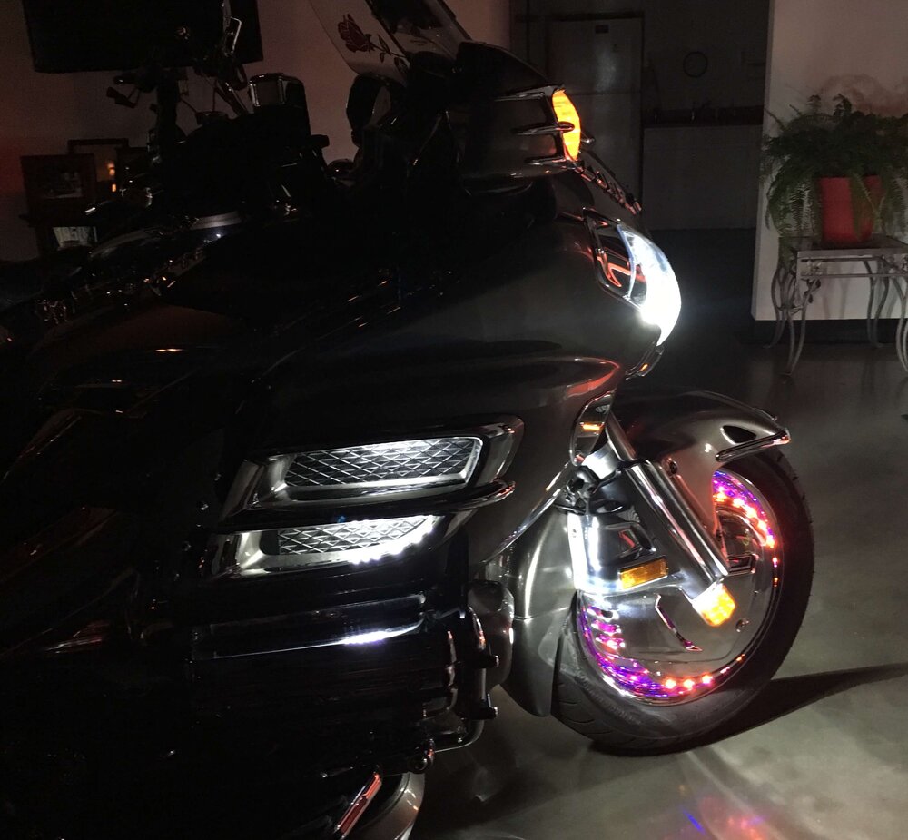 Goldwing with LED lights