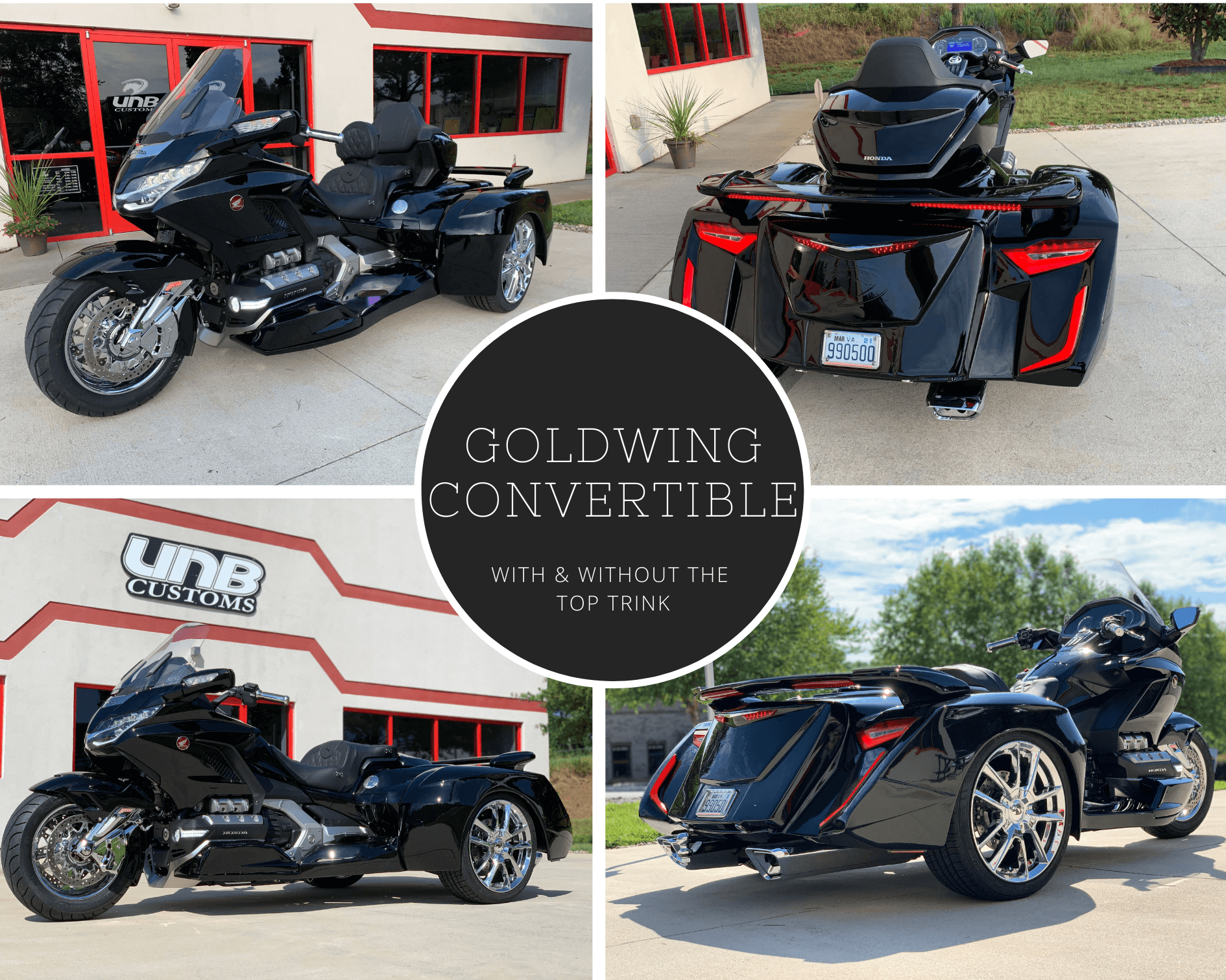 The ALL NEW HTX kit from Roadsmith trikes For the new 2018 Goldwing 1800’s — UNB Customs Trike