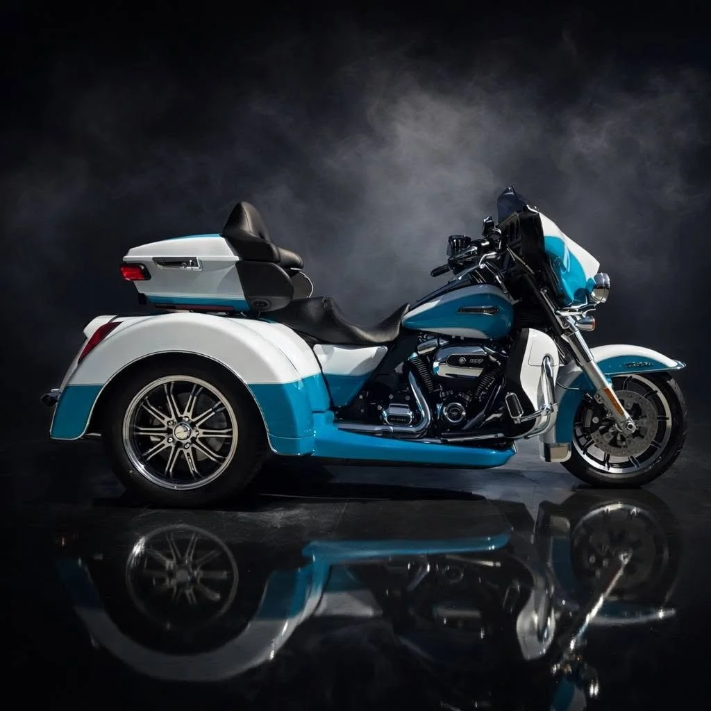 A Two-Tone Roadsmith Trike Conversion for a 2017 Harley-Davidson Ultra Classic