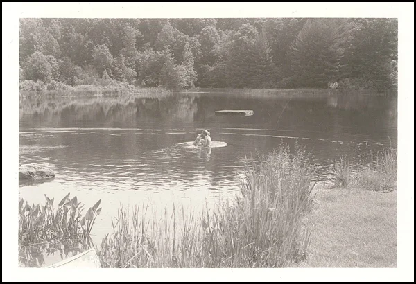 Gala baptized me in a pond on a friend's property in Bloomfield, Indiana.