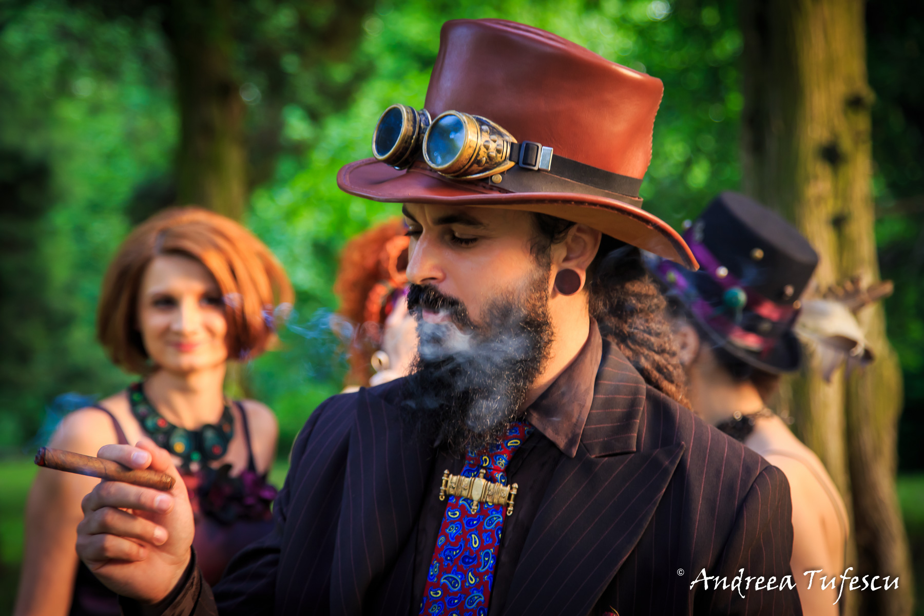  Wedding Photography by Andreea Tufescu - C & B Alternative Wedding - Steampunk Fairytale wedding Bucharest 