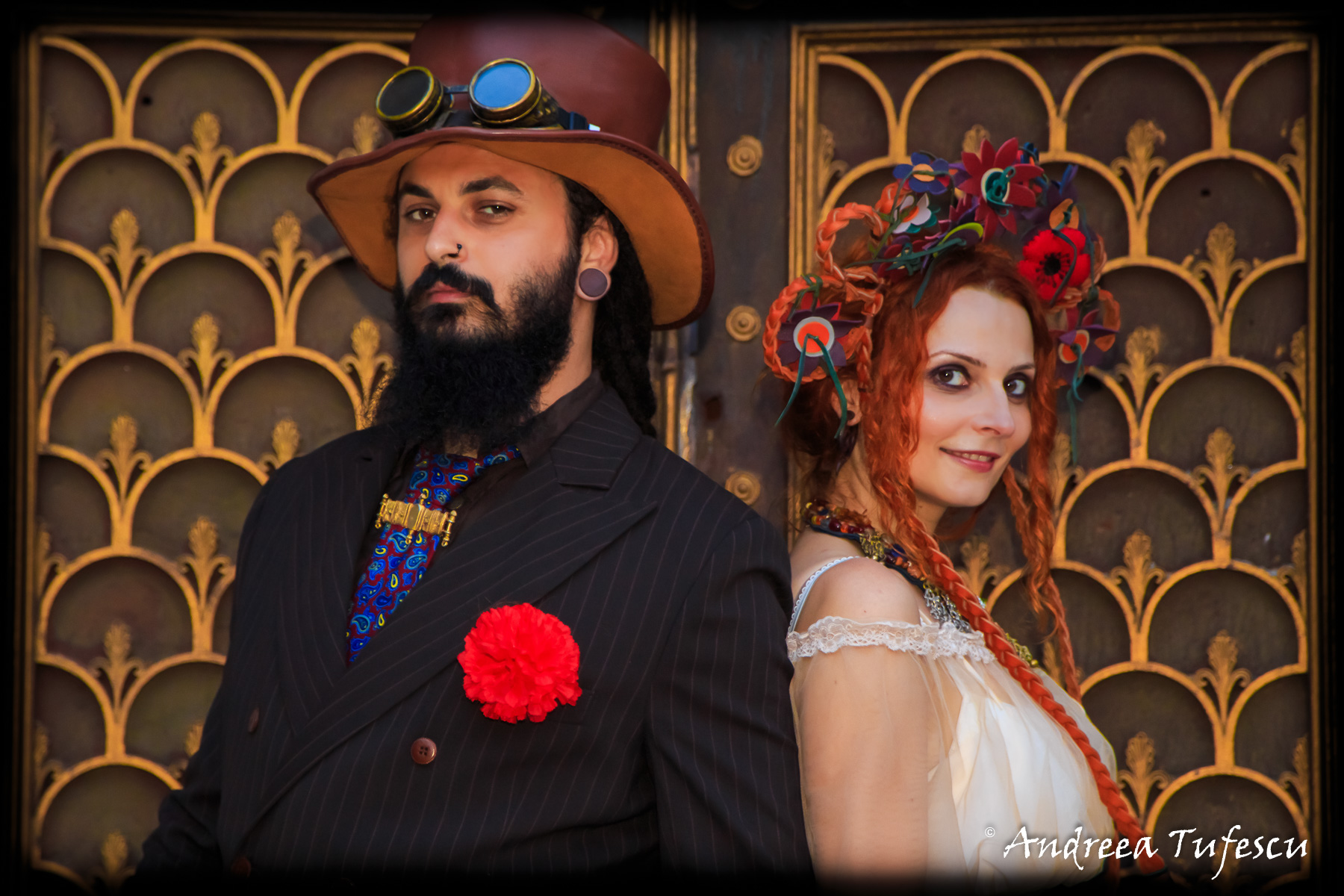  Wedding Photography by Andreea Tufescu - C & B Alternative Wedding - Steampunk Fairytale wedding Bucharest 