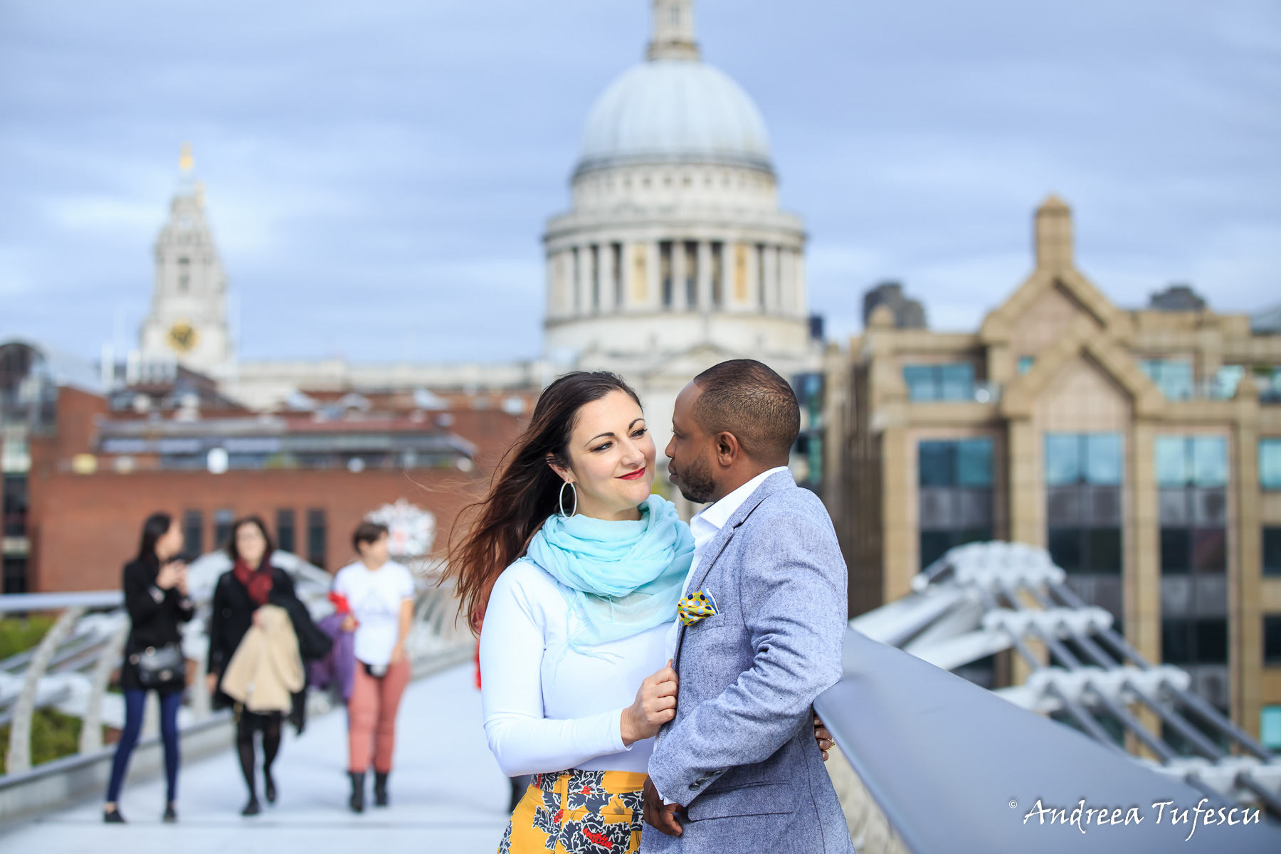 Engagement Photoshoot Central London St Paul’s D &amp; S