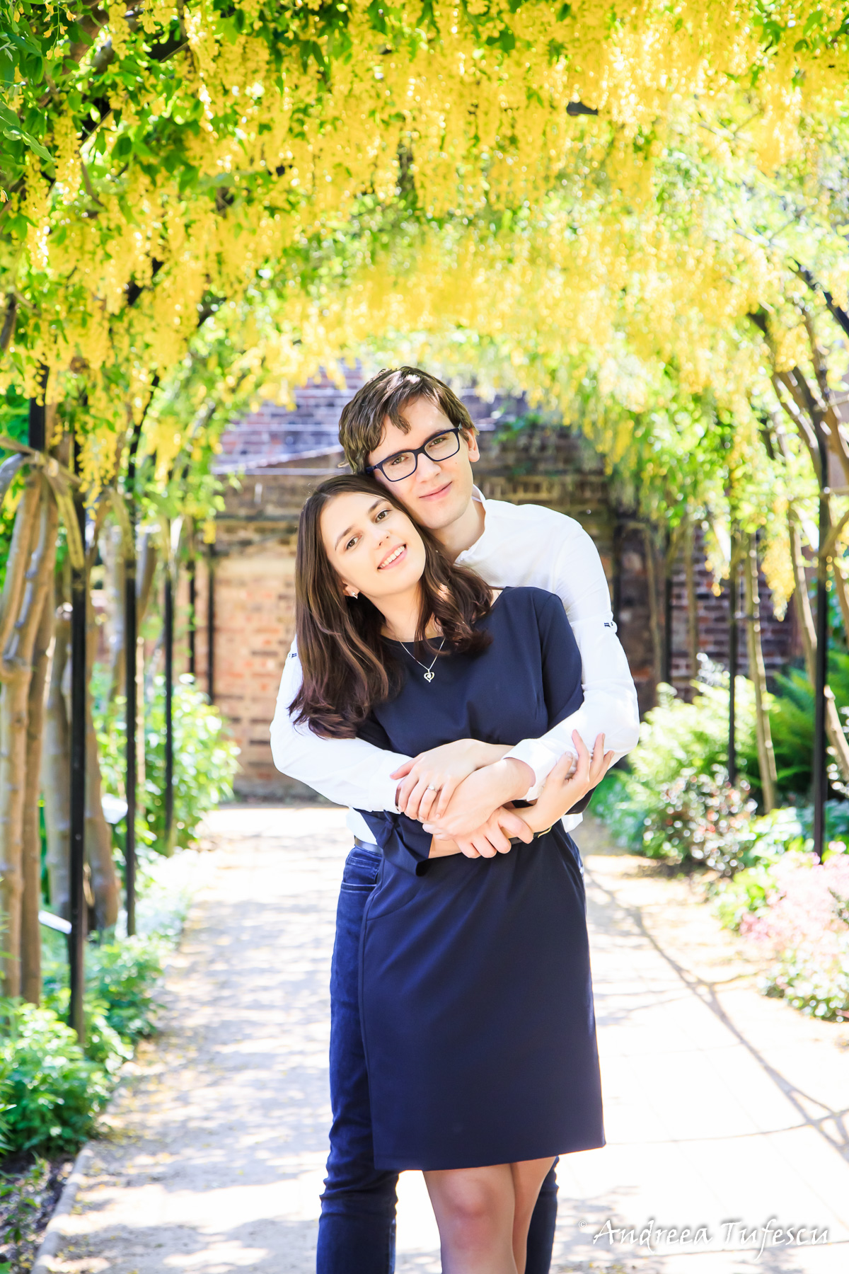 Engagement Photoshoot West London Kew Gardens K &amp; M