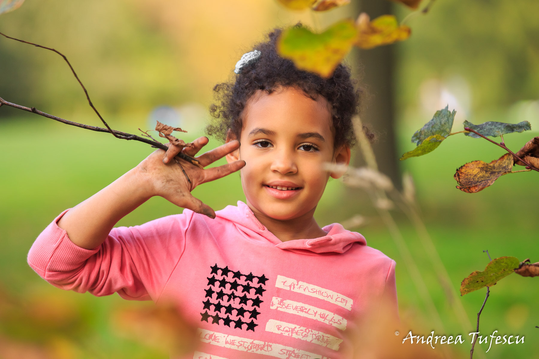 Autumn Family Photoshoot West London with A & P