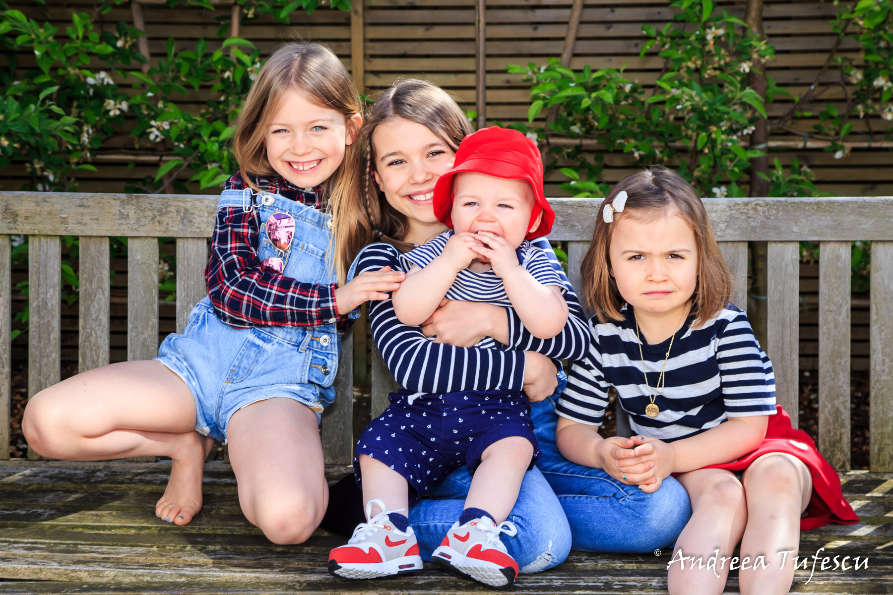 Summer Family Photoshoot West London - Siblings Portrait