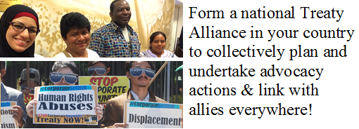 Form a National Treaty Alliance