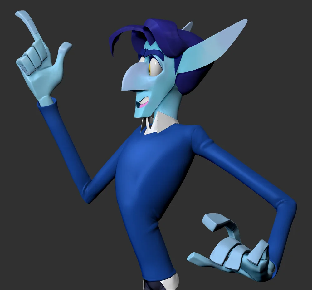  Sculpt of Tracy Maclauchlan’s  Veil.   Zbrush. Reference image  here.   