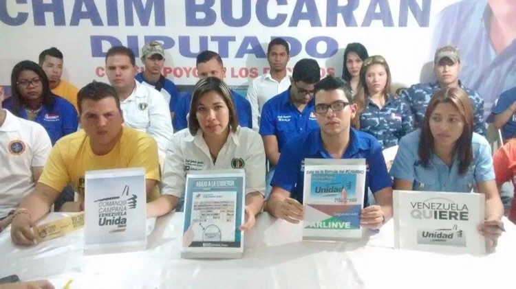 Mesa de Unidad Democrática Juvenil de Anaco, Anzoátegui | Foto: cortesía 