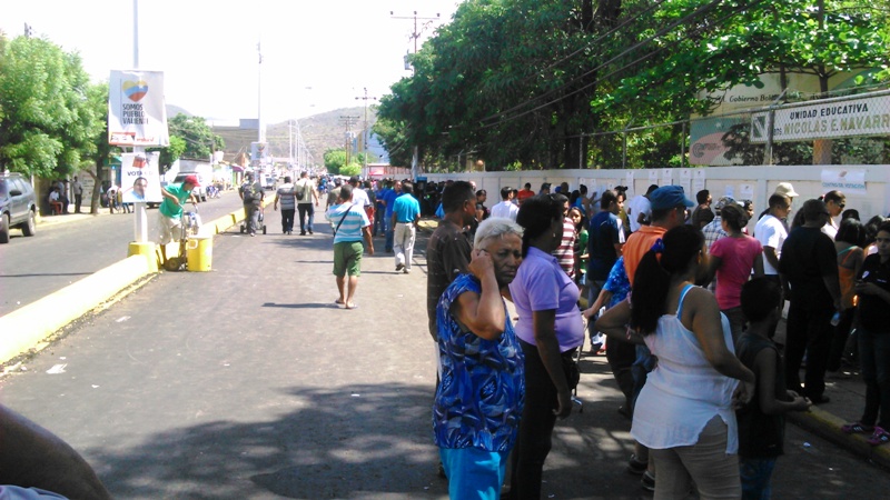 Gran cantidad de electores mostraron los centros en la zona norte Foto: Niurka Franco 
