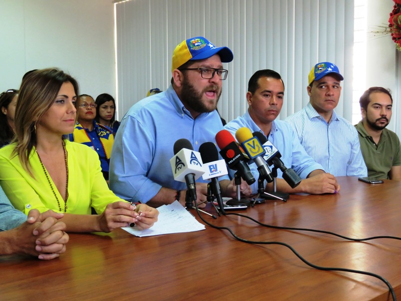 Marcano agradeció el respaldo del pueblo de Aznoátegui a la Unidad Foto: Luis Méndez U