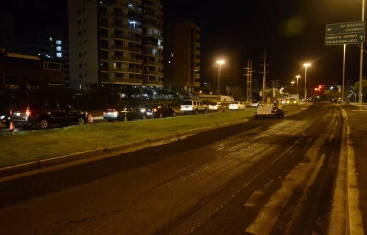 Alcaldía de Lechería inició cuarta etapa de recuperación de la Av. Camejo Octavio