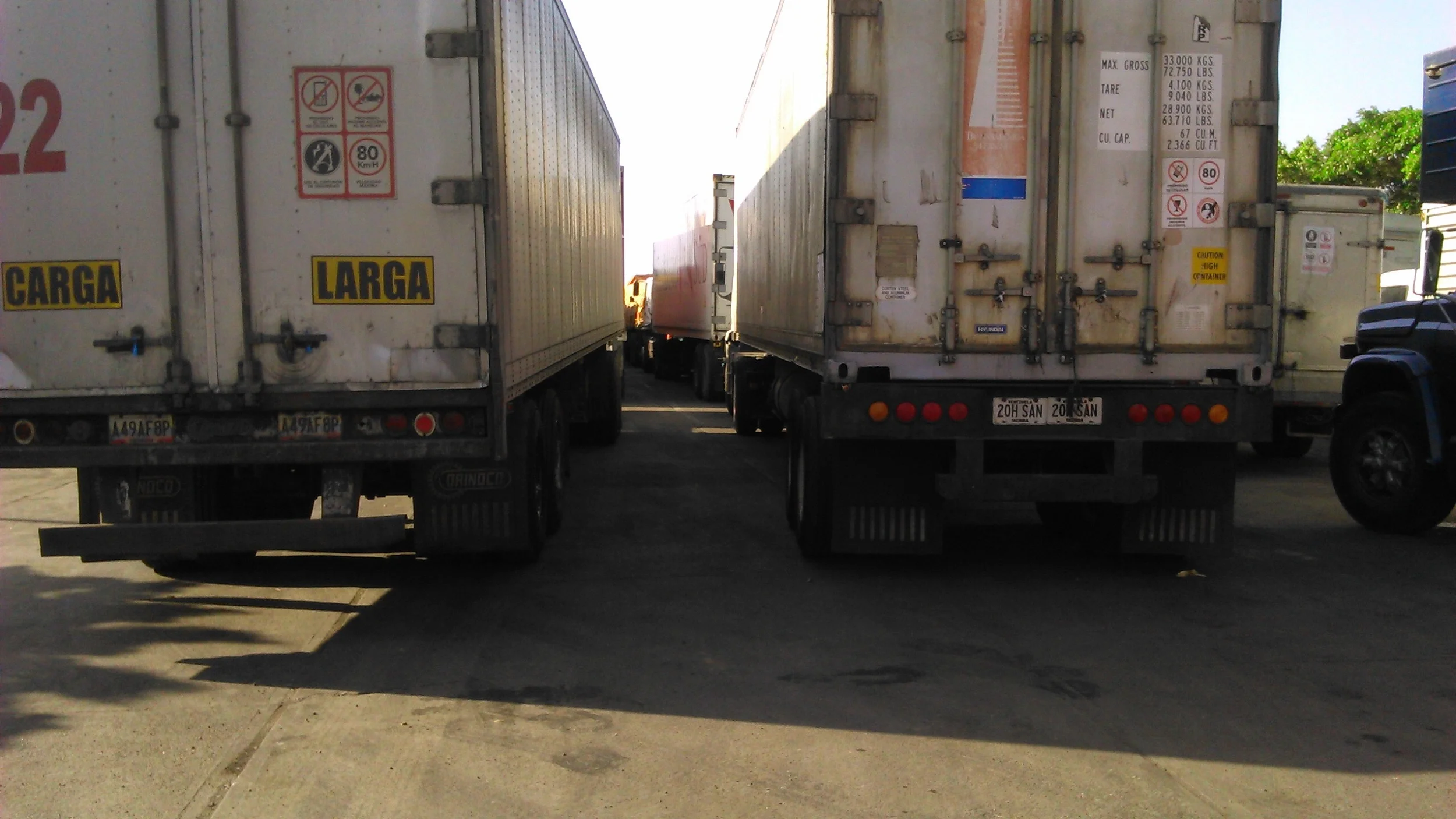 Transportistas llevan 5 días varados en terminal marítimo de Puerto La Cruz