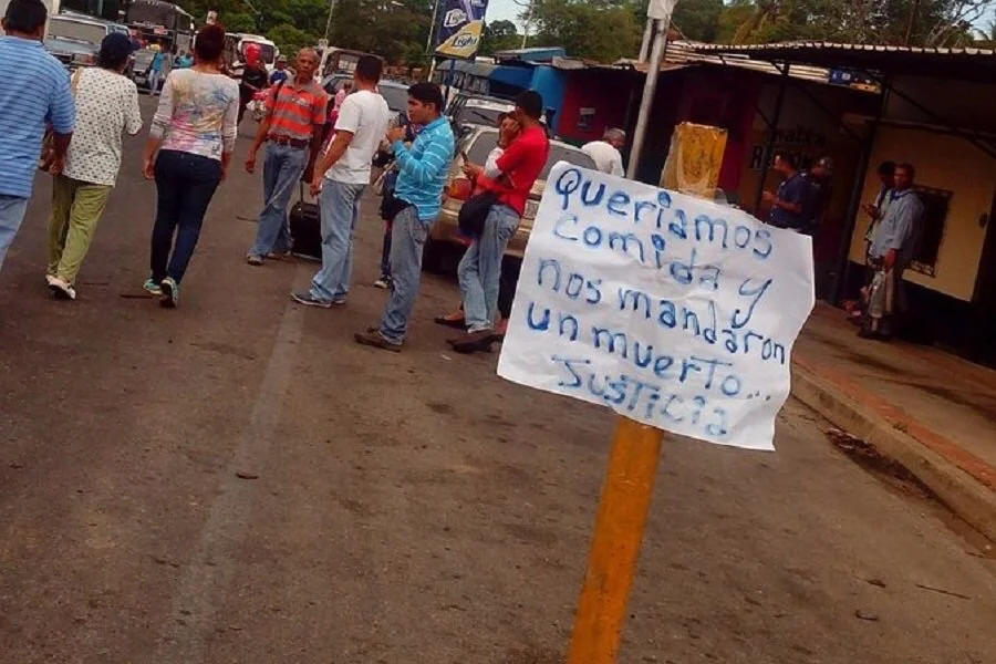 "No se debe criminalizar las protestas por comida, los venezolanos están pasando hambre con Maduro"