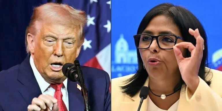 Trump invita a Delcy Rodríguez a Washington en medio de graves denuncias sobre “centros clandestinos de detención” en Venezuela