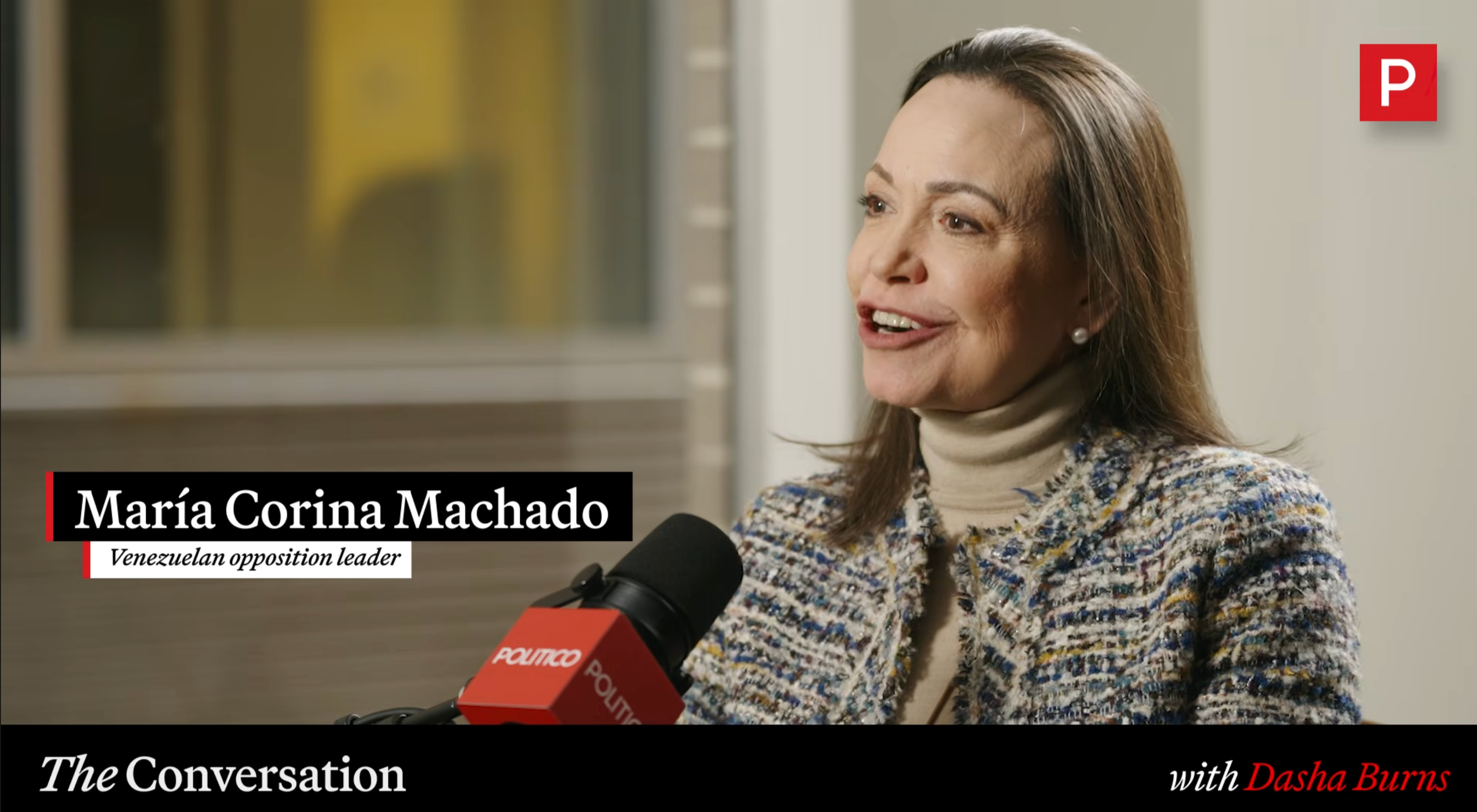 María Corina Machado: Se debe desmantelar la estructura represiva para avanzar hacia la transición (copia)