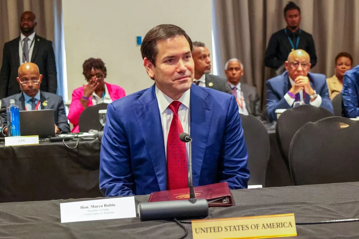 Rubio pide colaboración del Caribe en recuperación de Venezuela y seguridad en la región