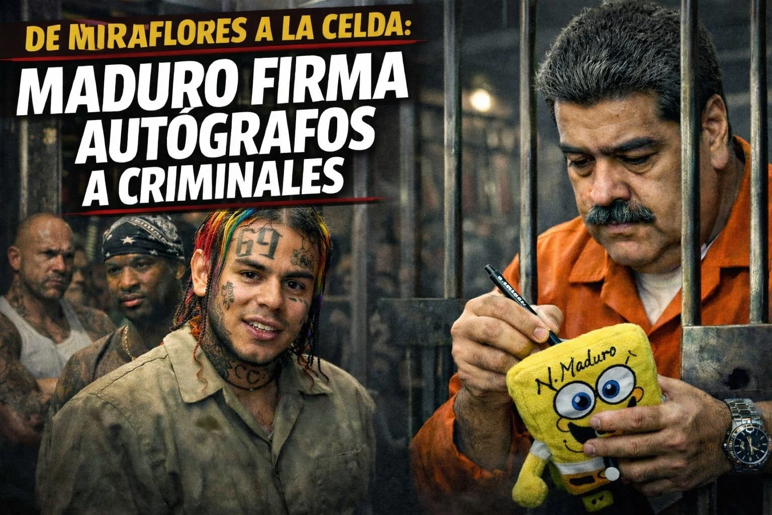  Omar González: Maduro pasó de dictador a celebridad carcelaria firmando autógrafos a delincuentes 