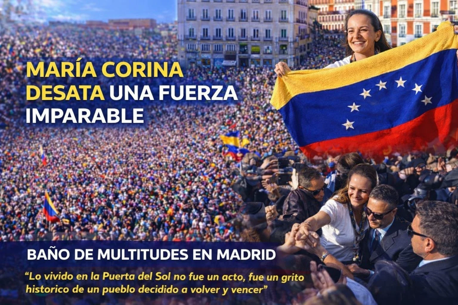 Omar González: Europa abraza la libertad y María Corina desata una fuerza imparable