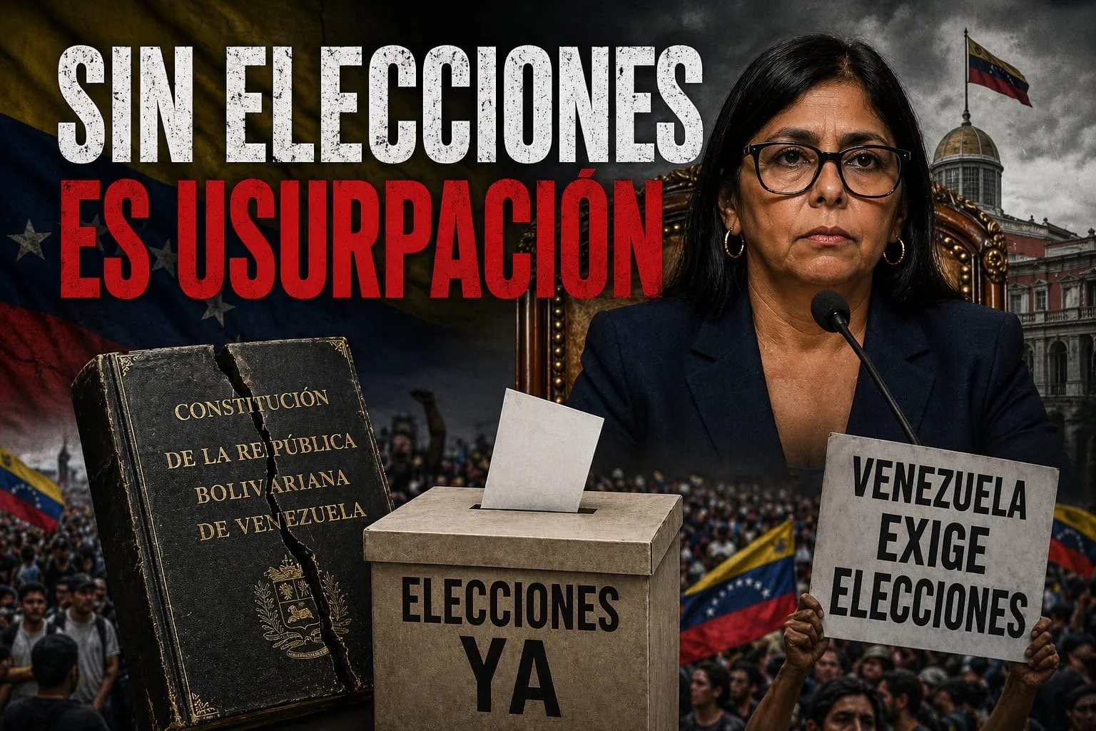 Omar González: El interinato de Delcy  Rodríguez es insostenible