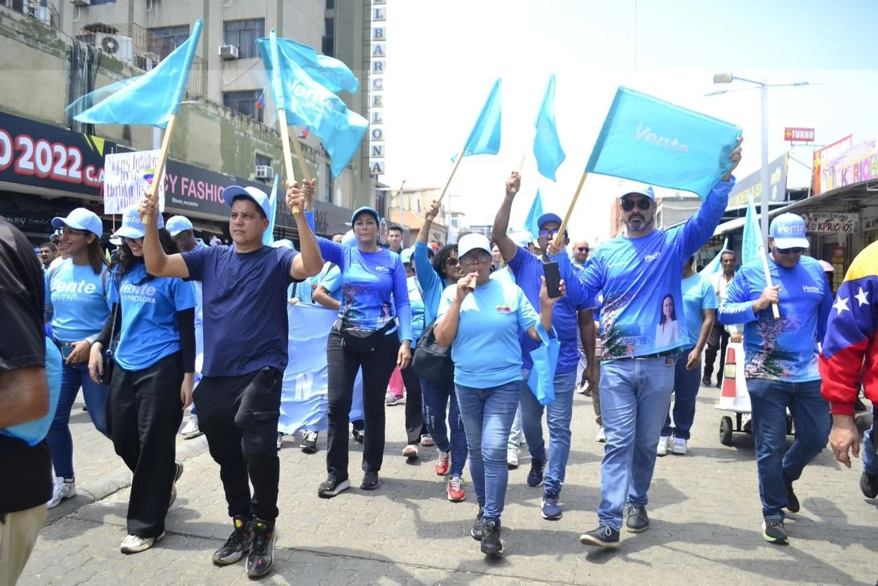 Movimiento laboral de Anzoátegui exige salida de Delcy Rodríguez y elecciones presidenciales ya