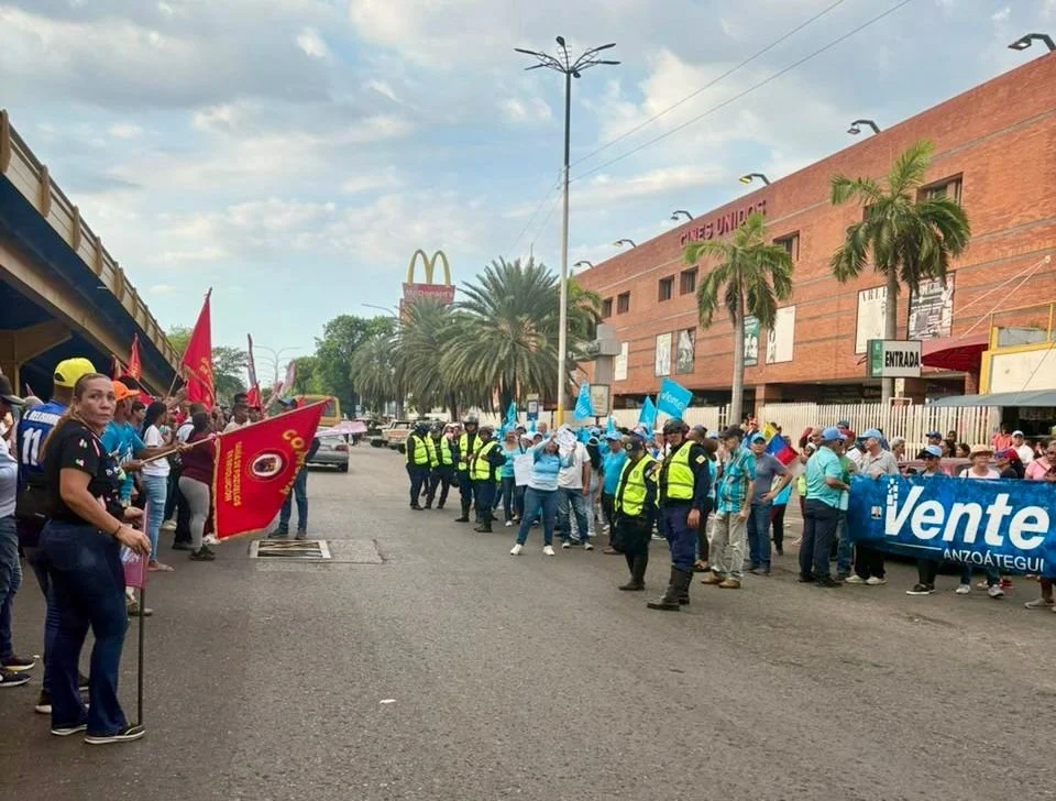Denuncia de hostigamiento en Anzoátegui: Vente Venezuela acusa a fuerzas de seguridad y funcionarios del oficialismo de sabotear su actividad
