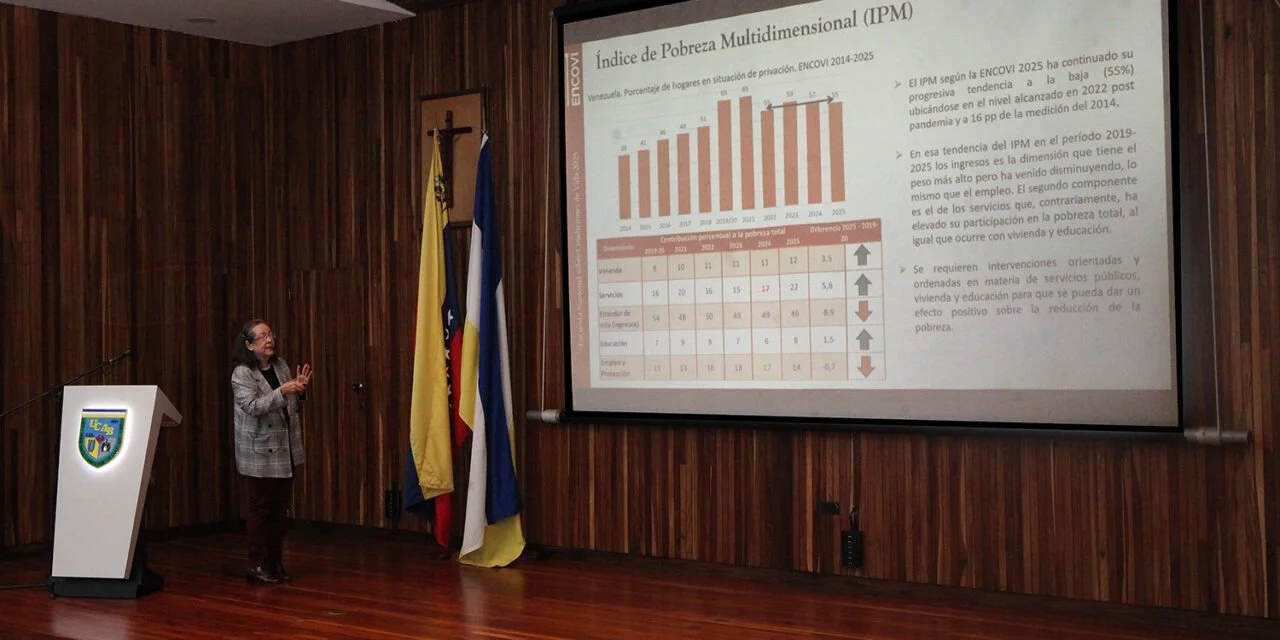 Más de 50% de los hogares venezolanos en pobreza multidimensional: persisten fallas graves en servicios públicos, educación y acceso a ingresos, según Encovi 2025