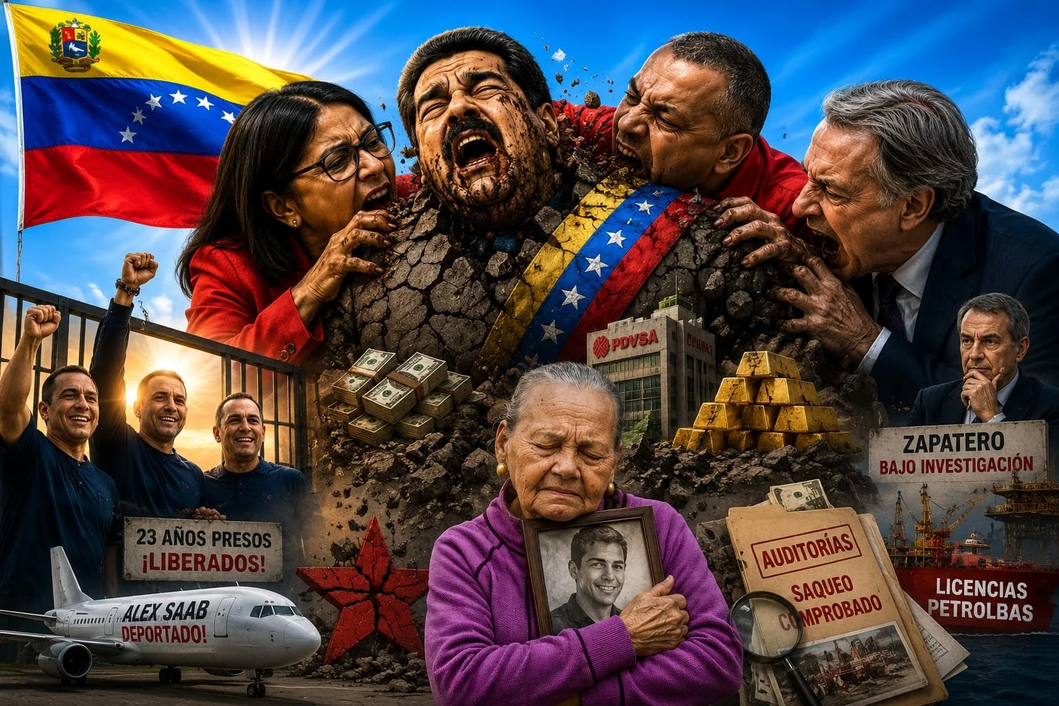 Omar González: Lo que ocurre en Venezuela es el derrumbe brutal de una estructura criminal corroída por la traición y la corrupción