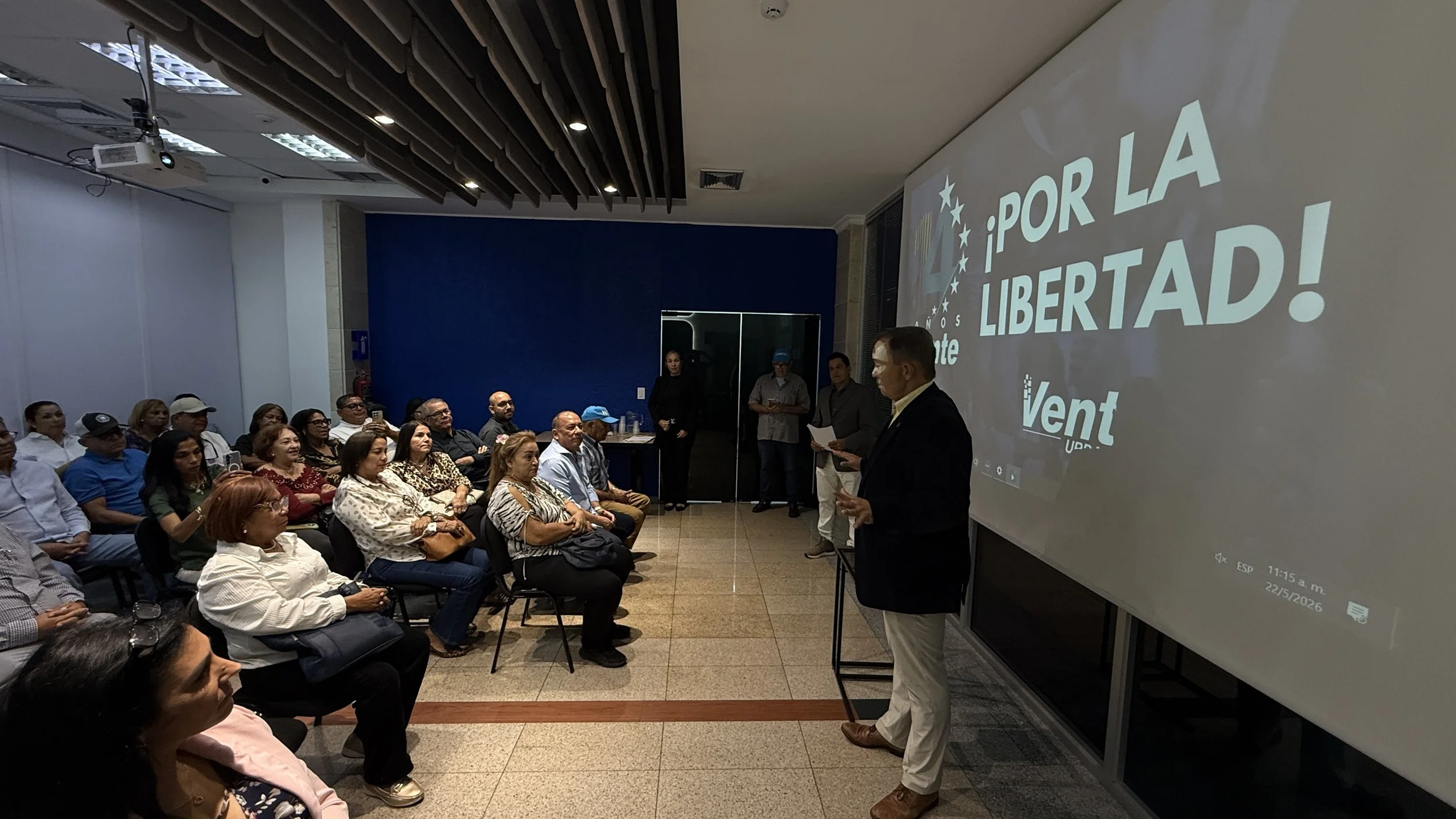Vente Venezuela presentó foro sobre propuesta energética en Lechería
