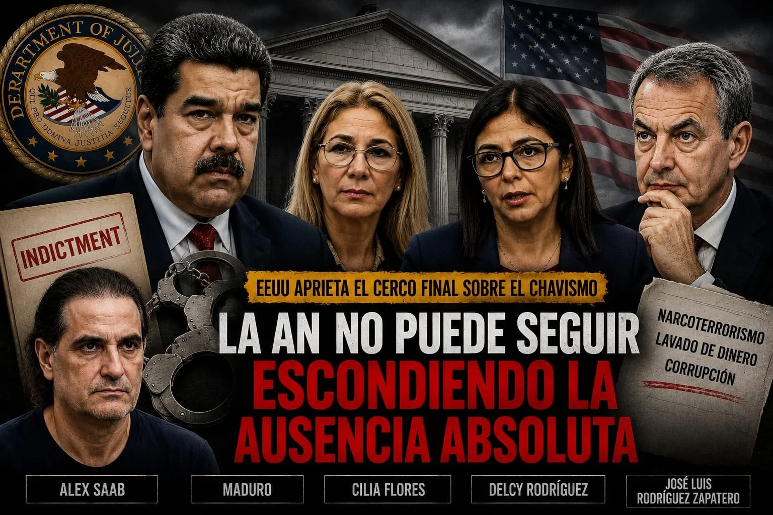 Omar González: La AN no puede seguir escondiendo la ausencia absoluta
