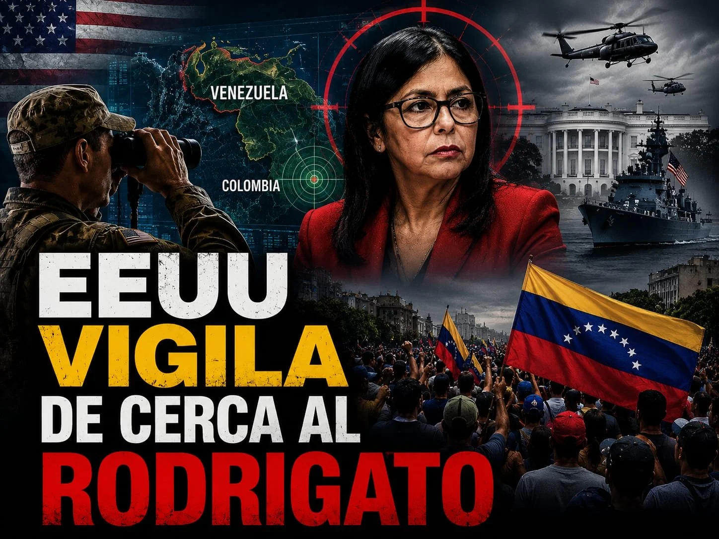 Omar González:  Washington vigila de cerca a Delcy Rodríguez