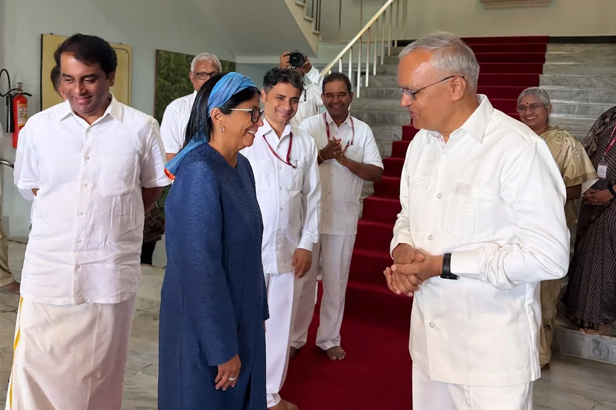 Delcy Rodríguez llega a Turquía, tras su gira por India, con el crudo venezolano como eje