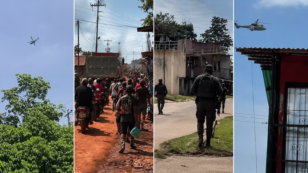 Operación en el sur de Venezuela: militares irrumpieron en un enclave minero dominado por grupos criminales