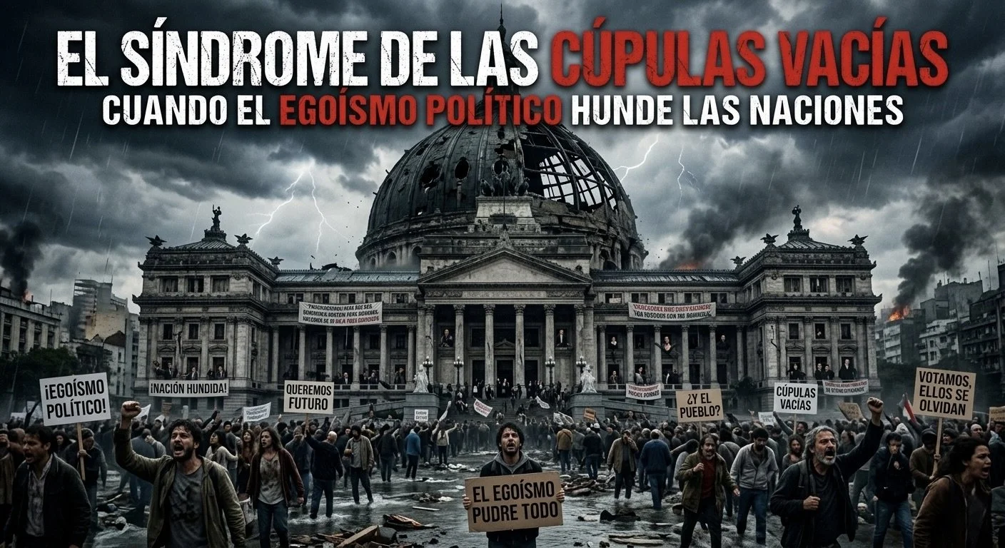 El síndrome de las cúpulas vacías: Cuando el egoísmo político hunde a las naciones