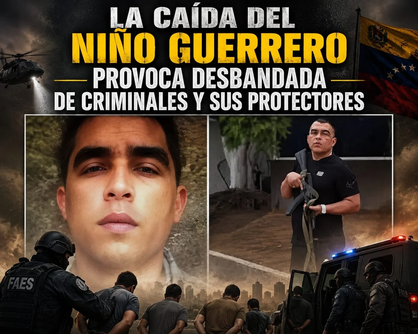  Omar González: Eliminación del Niño Guerrero desata desbandada entre criminales y sus cómplices 