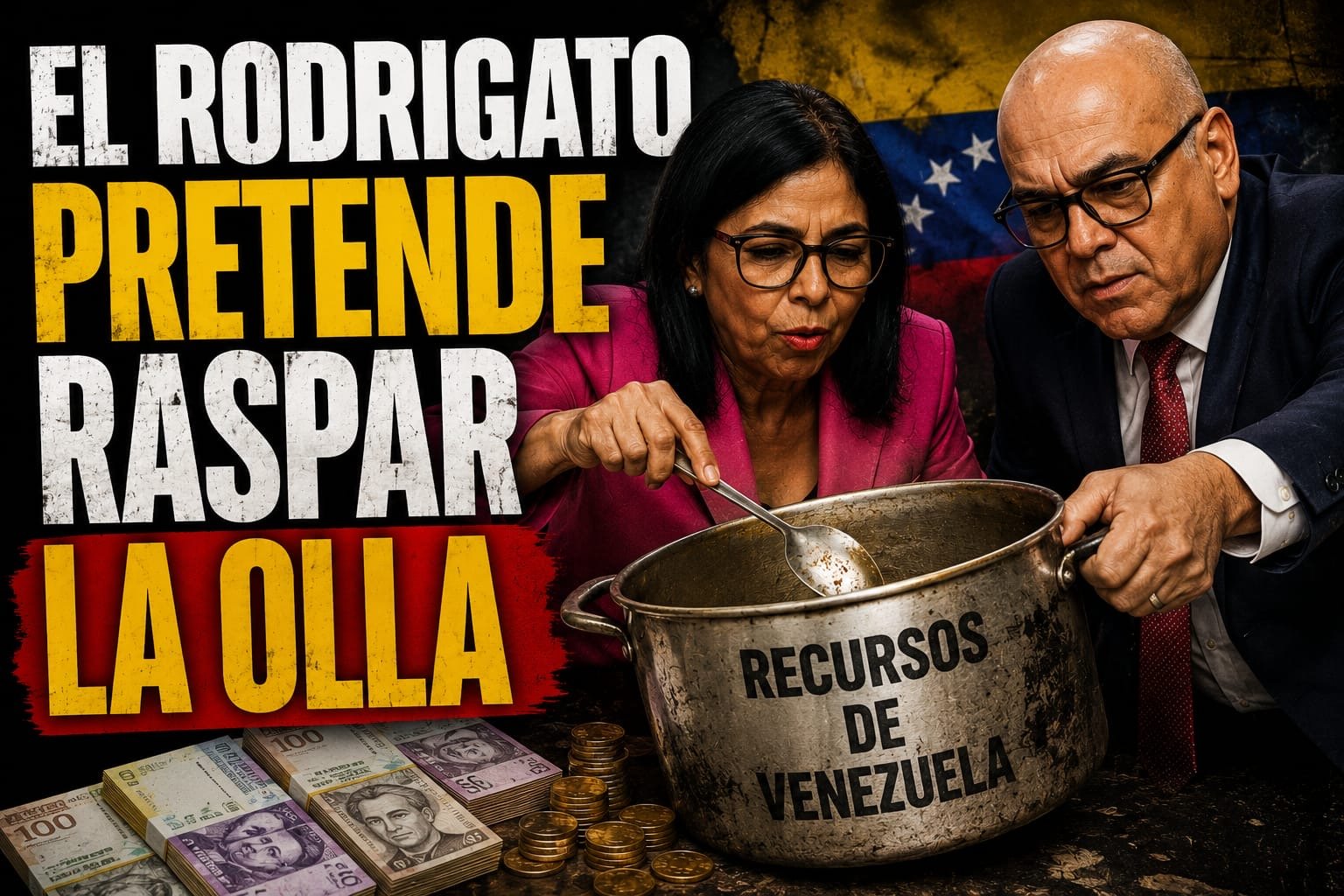 Omar González: Delcy Rodríguez busca vaciar las arcas de Venezuela