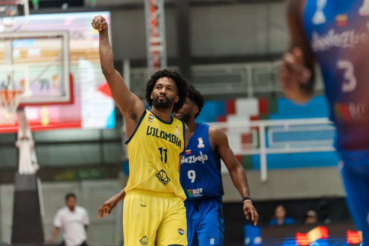 Colombia venció a Venezuela y se clasificó a la fase final de las Américas para el Mundial de baloncesto Catar 2027