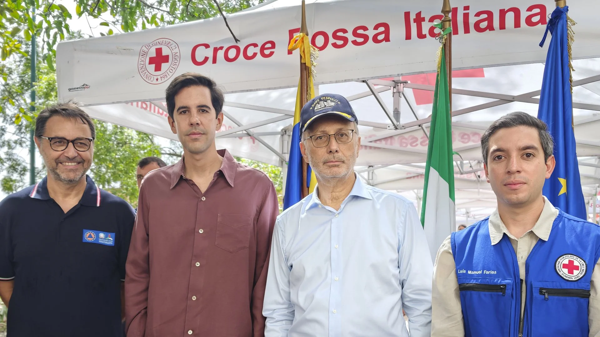 Italia extiende su mano al pueblo venezolano tras los sismos