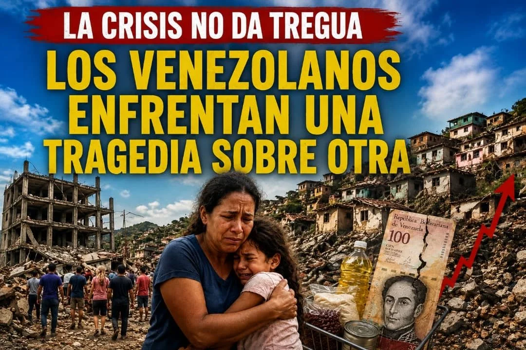 Omar González: Los venezolanos enfrentan una tragedia sobre otra