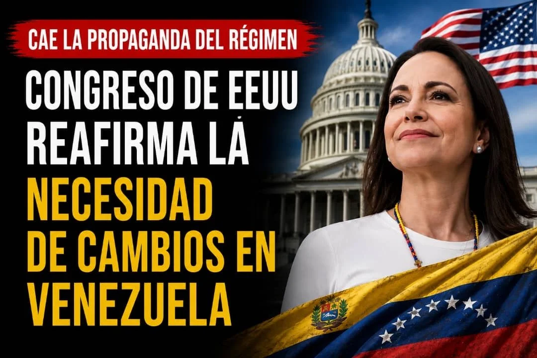 Omar González: Congreso de EEUU reafirma la necesidad de cambios en Venezuela