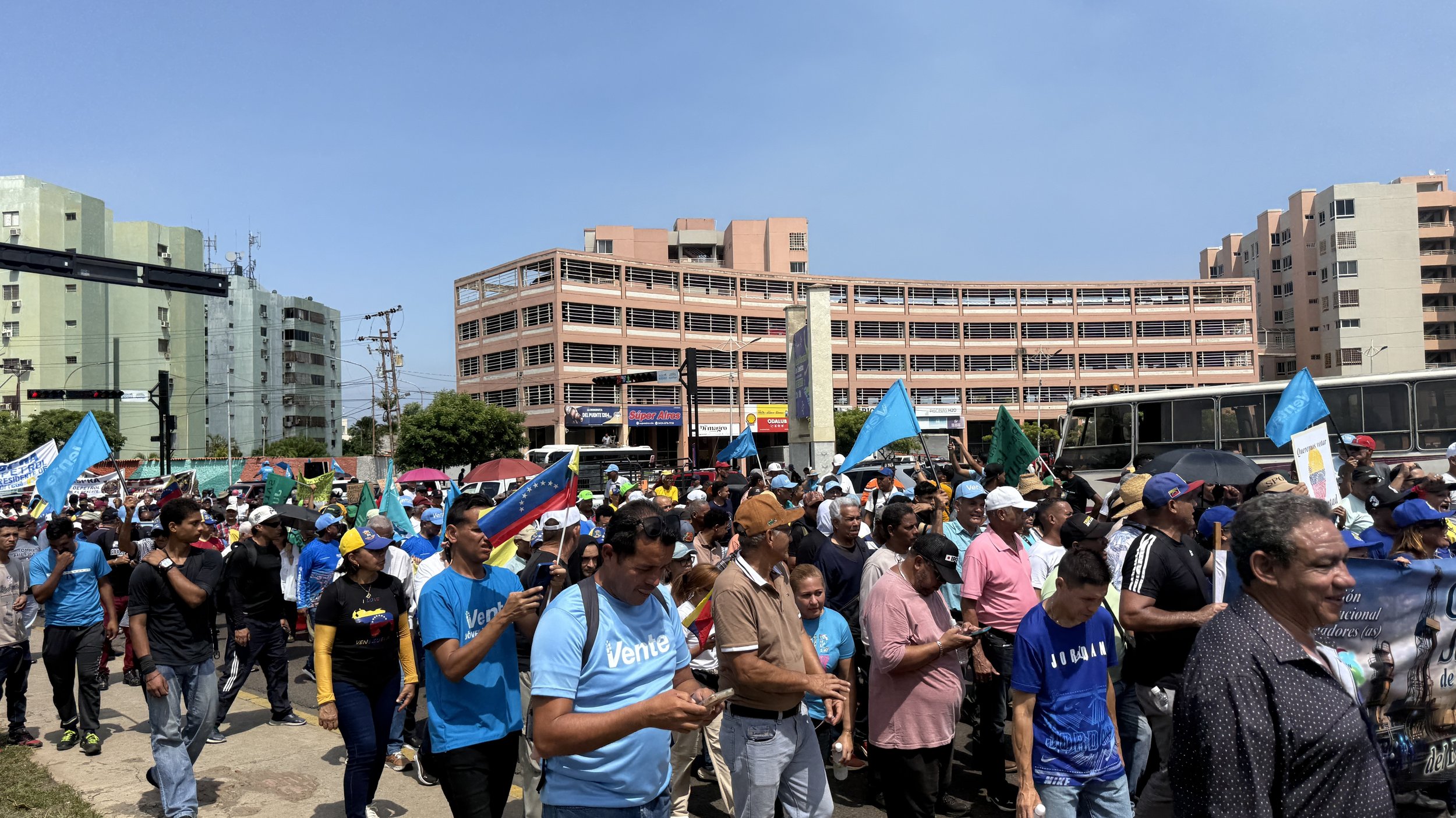 Ciudadanos en Anzoátegui se movilizan a un año del 28J para exigir respeto al mandato popular y cambios políticos 