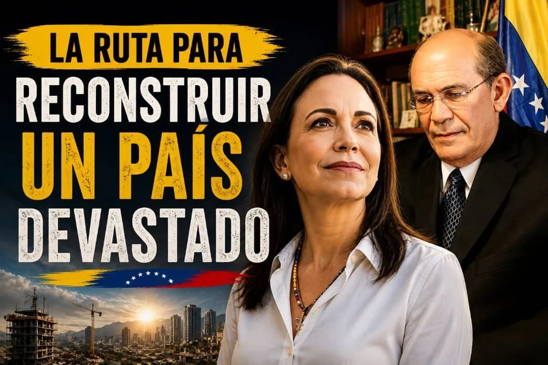 Omar González: María Corina ya tiene la ruta para reconstruir Venezuela 