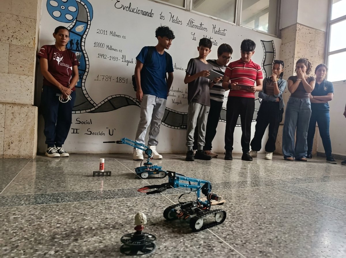 Lechería impulsa el talento joven en robótica con mirada internacional
