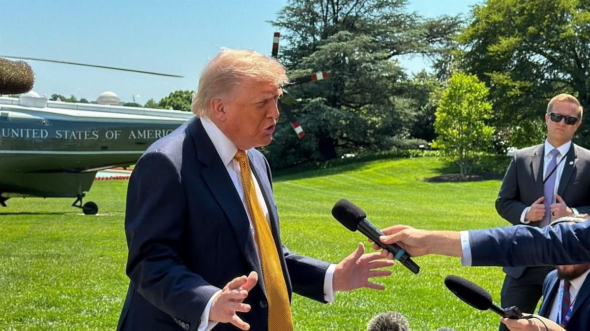 Trump dice que "todo saldrá bien" al ser preguntado si Machado debe regresar a Venezuela